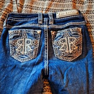 Medium, 27 inch RockRevival jeans
